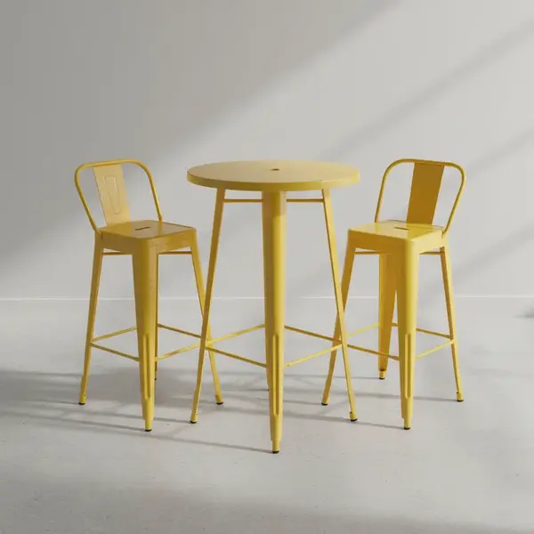 Flash Furniture CH-51090BH-2-30CAFE-YL-GG