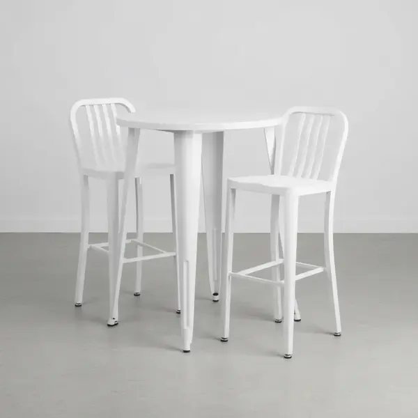 Flash Furniture CH-51090BH-2-30VRT-WH-GG