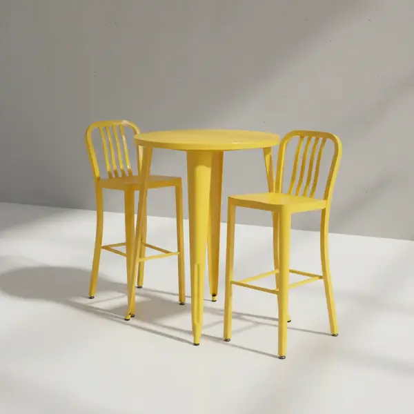 Flash Furniture CH-51090BH-2-30VRT-YL-GG