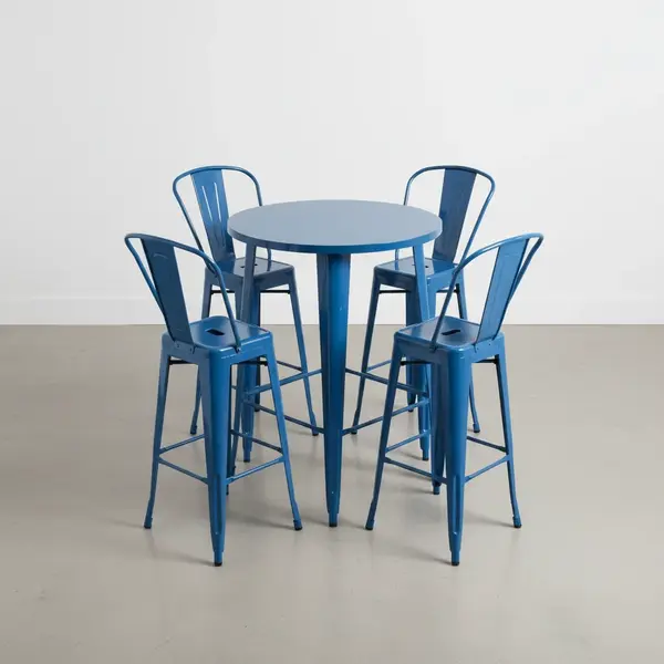 Flash Furniture CH-51090BH-4-30CAFE-BL-GG