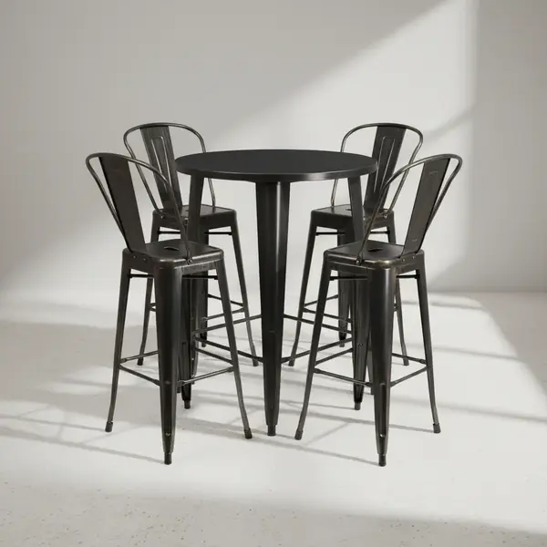 Flash Furniture CH-51090BH-4-30CAFE-BQ-GG