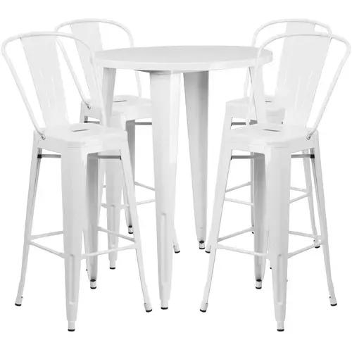 Flash Furniture CH-51090BH-4-30CAFE-WH-GG