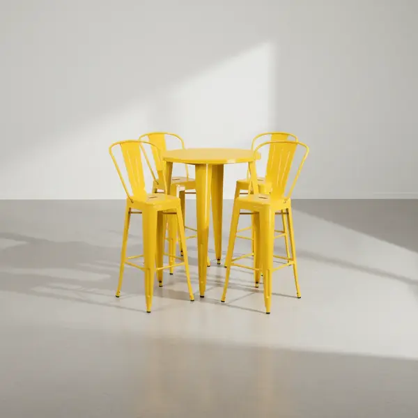 Flash Furniture CH-51090BH-4-30CAFE-YL-GG