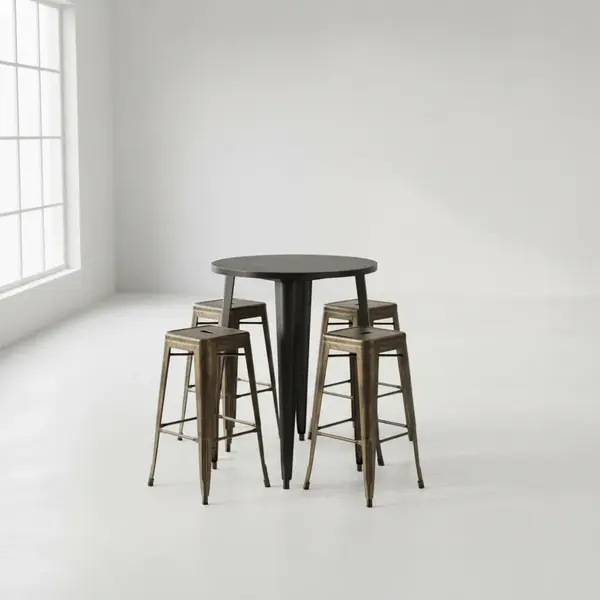 Flash Furniture CH-51090BH-4-30SQST-BQ-GG