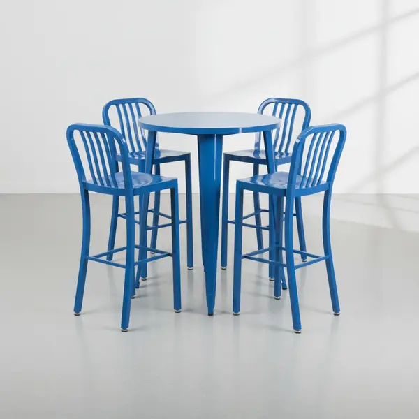 Flash Furniture CH-51090BH-4-30VRT-BL-GG