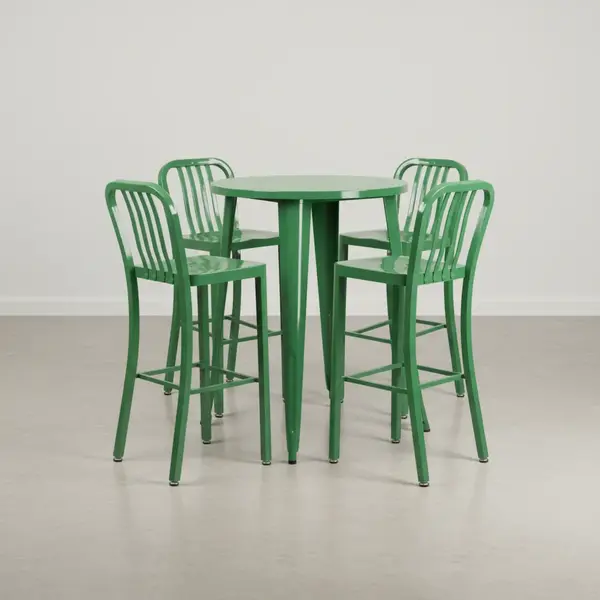 Flash Furniture CH-51090BH-4-30VRT-GN-GG