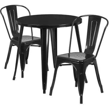 Flash Furniture CH-51090TH-2-18CAFE-BK-GG