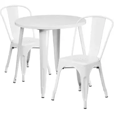 Flash Furniture CH-51090TH-2-18CAFE-WH-GG