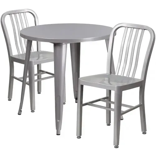 Flash Furniture CH-51090TH-2-18VRT-SIL-GG