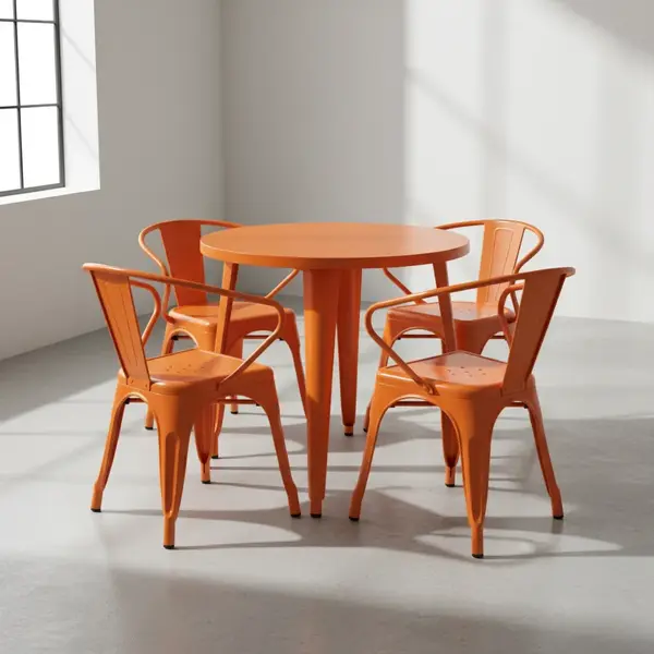 Flash Furniture CH-51090TH-4-18ARM-OR-GG