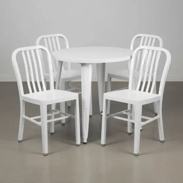 Flash Furniture CH-51090TH-4-18VRT-WH-GG