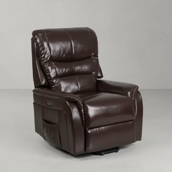 Flash Furniture CH-US-153062L-BRN-LEA-GG