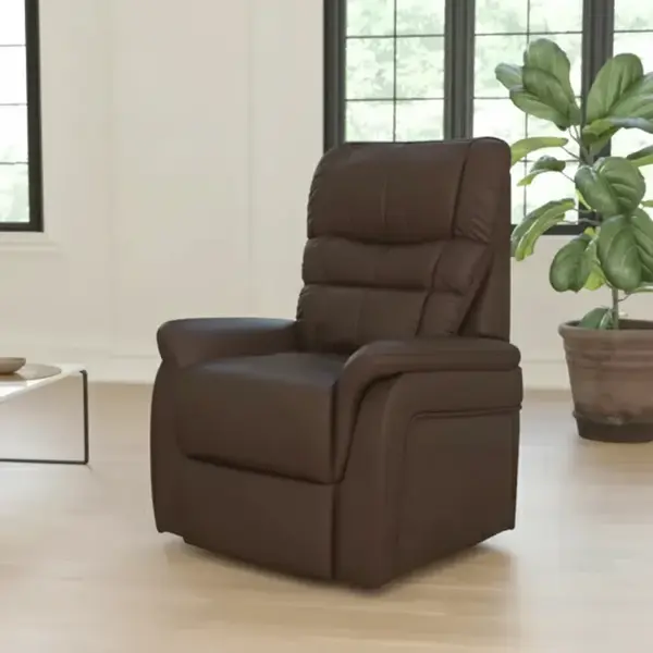 Flash Furniture CH-US-153062L-CGN-LEA-GG