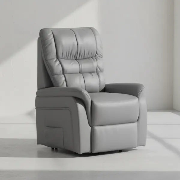 Flash Furniture CH-US-153062L-GY-LEA-GG