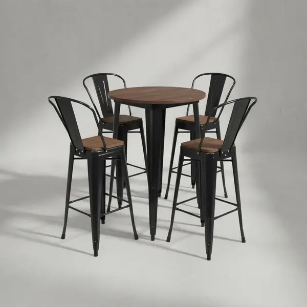 Flash Furniture CH-WD-TBCH-25-GG