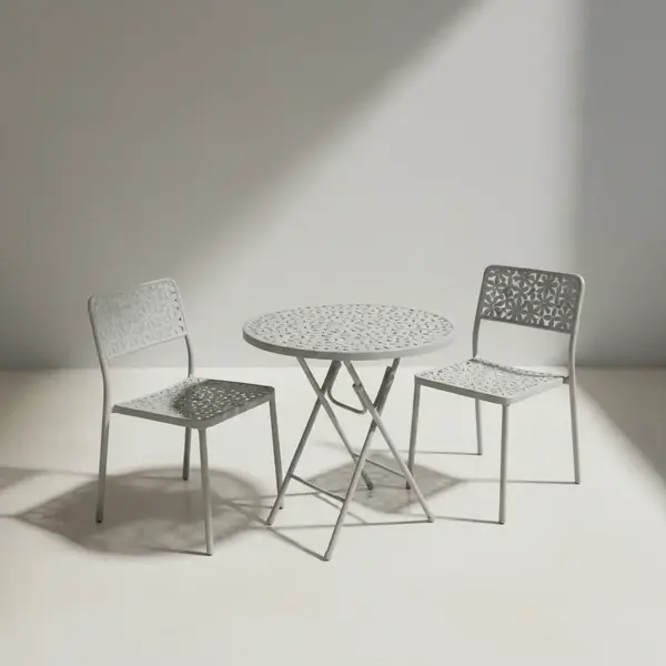 Flash Furniture CO-30RDF-02CHR2-SIL-GG