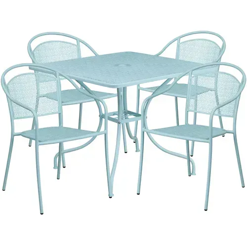 Flash Furniture CO-35SQ-03CHR4-SKY-GG