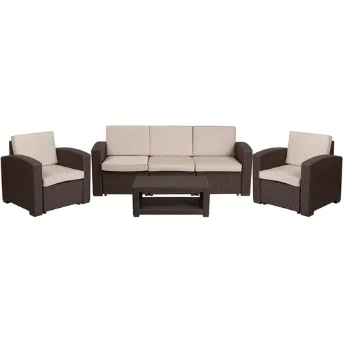 Flash Furniture DAD-SF-113R-CBN-GG