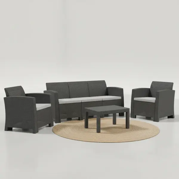 Flash Furniture DAD-SF-123T-DKGY-GG