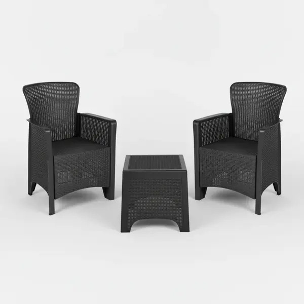 Flash Furniture DAD-SF3-2P-SET-GG