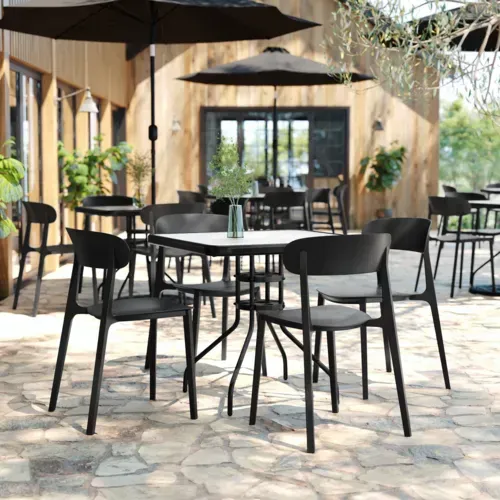 Flash Furniture DHF-340-APP-BLK-GG