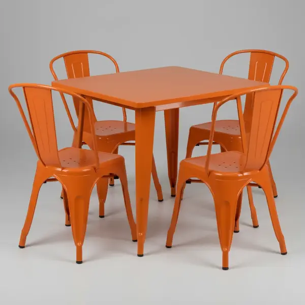 Flash Furniture ET-CT002-4-30-OR-GG