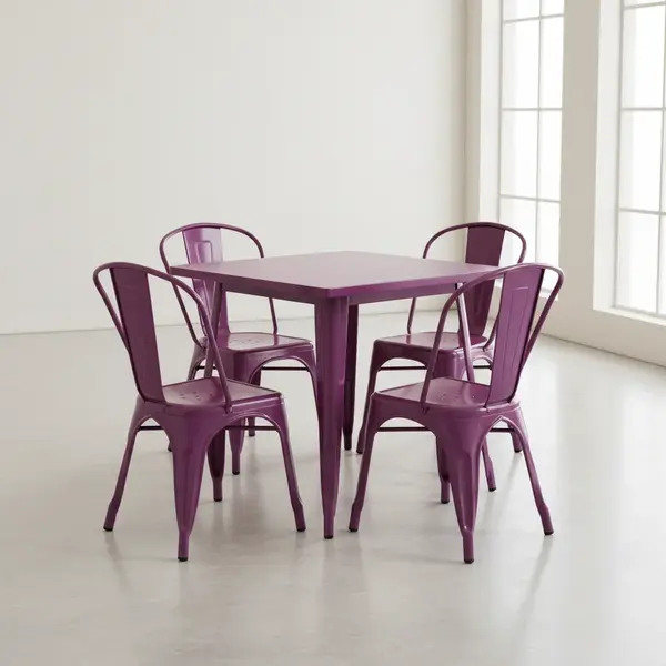 Flash Furniture ET-CT002-4-30-PUR-GG