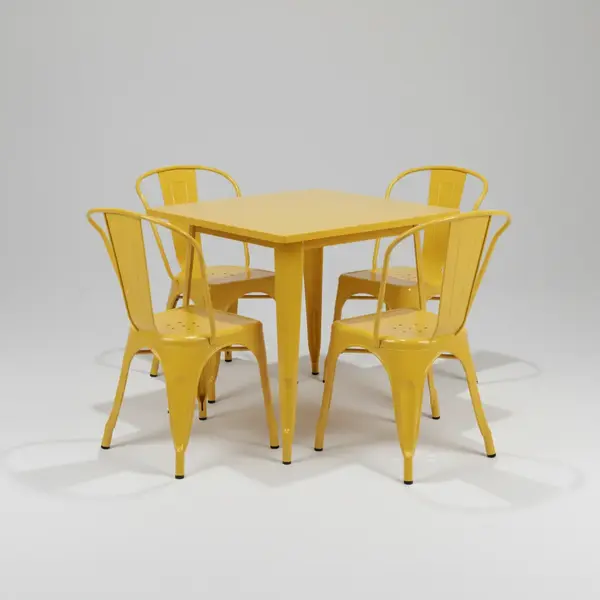 Flash Furniture ET-CT002-4-30-YL-GG