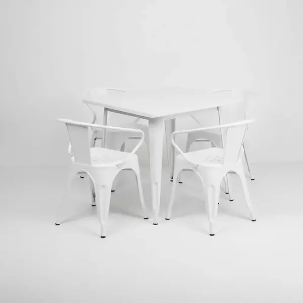 Flash Furniture ET-CT002-4-70-WH-GG