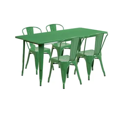 Flash Furniture ET-CT005-4-30-GN-GG