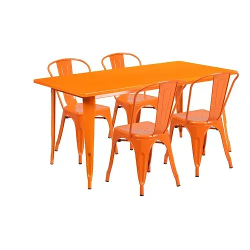 Flash Furniture ET-CT005-4-30-OR-GG