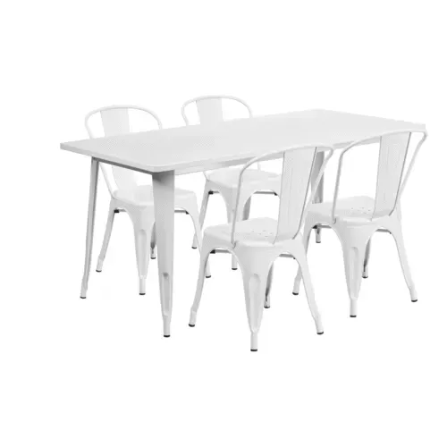 Flash Furniture ET-CT005-4-30-WH-GG