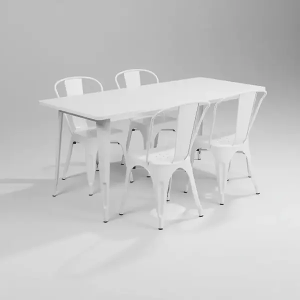 Flash Furniture ET-CT005-4-30-WH-GG