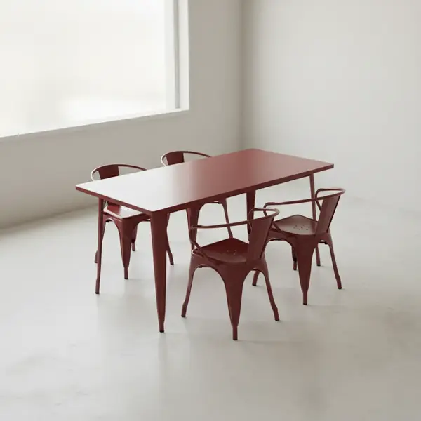 Flash Furniture ET-CT005-4-70-RED-GG