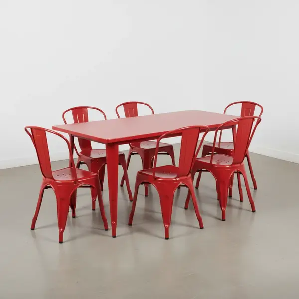 Flash Furniture ET-CT005-6-30-RED-GG