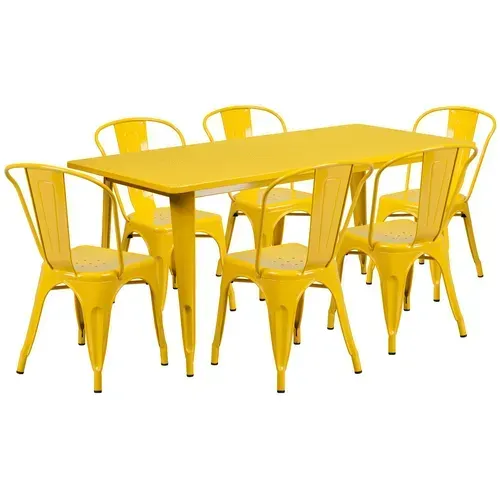 Flash Furniture ET-CT005-6-30-YL-GG