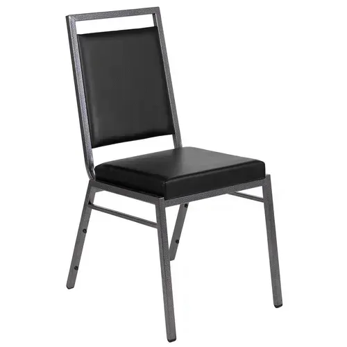 Flash Furniture FD-LUX-SIL-BK-V-GG