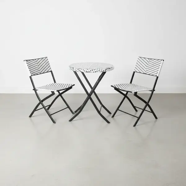 Flash Furniture FV-FWA085-BLK-WHT-GG