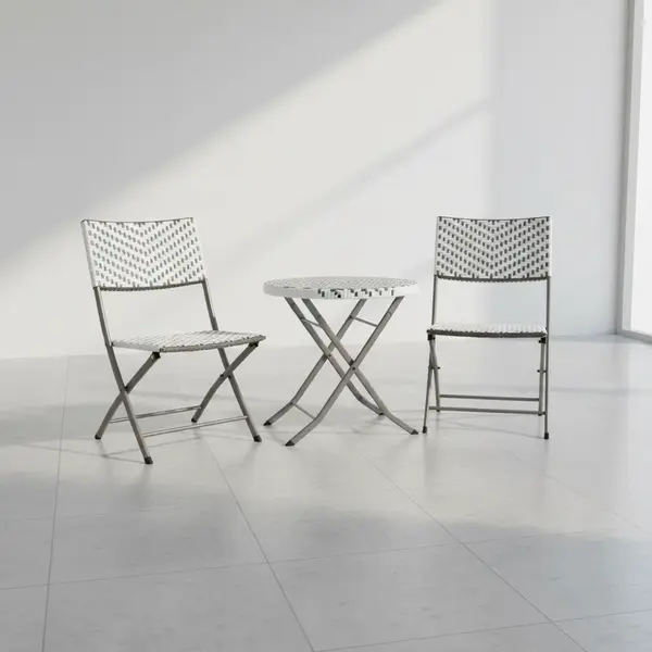 Flash Furniture FV-FWA085-GRYWHT-GRY-GG