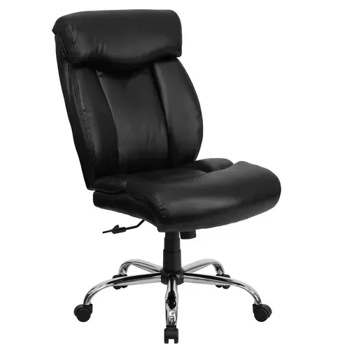 Flash Furniture GO-1235-BK-LEA-GG