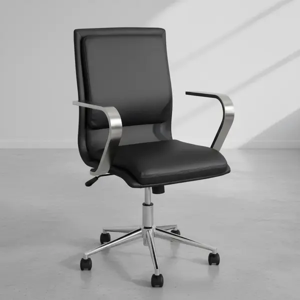 Flash Furniture GO-21111B-BK-CHR-GG