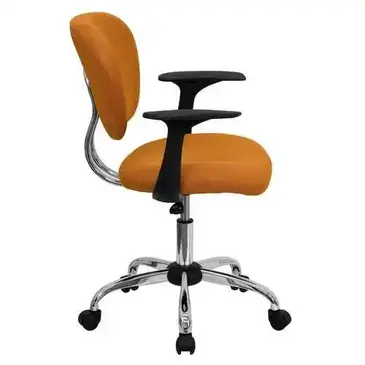 Flash Furniture H-2376-F-ORG-ARMS-GG