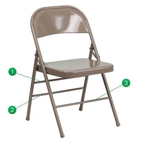 Flash Furniture 2-HF3-MC-309AS-BGE-GG