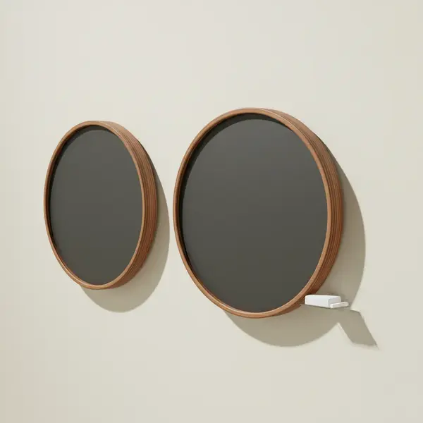 Flash Furniture HGWA-CHKCIRCLE18-BRN-GG