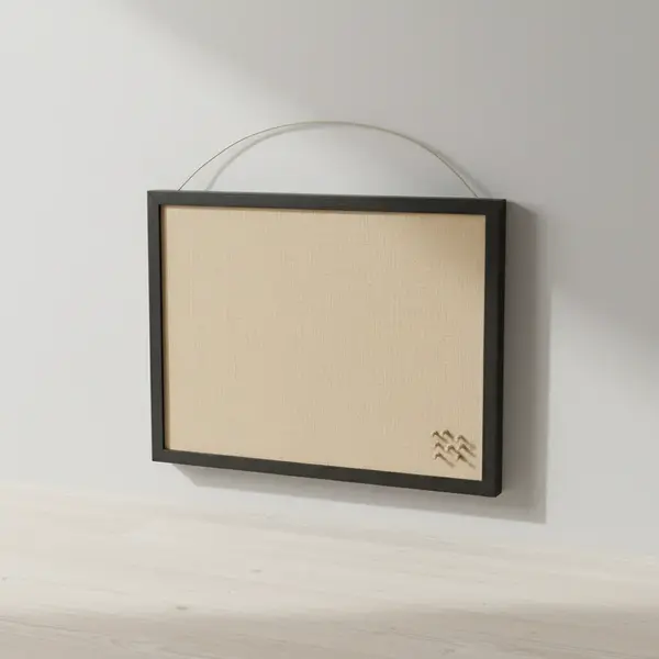 Flash Furniture HGWA-LINEN-20X30-BLK-GG