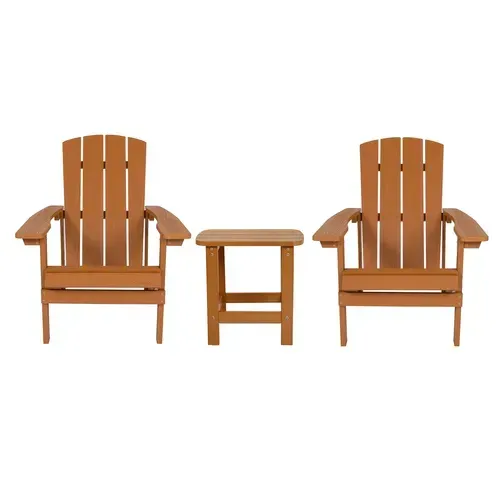 Flash Furniture JJ-C14501-2-T14001-TEAK-GG