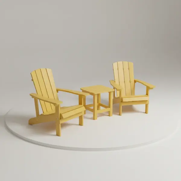 Flash Furniture JJ-C14501-2-T14001-YLW-GG