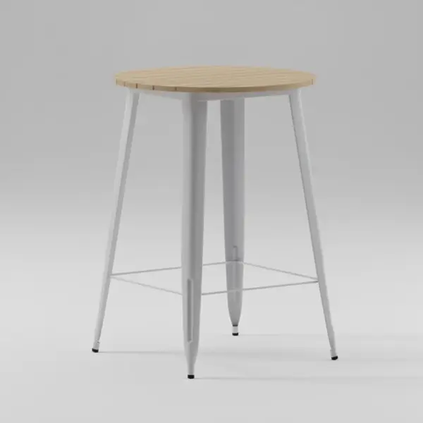 Flash Furniture JJ-T14623H-76-BRSL-GG