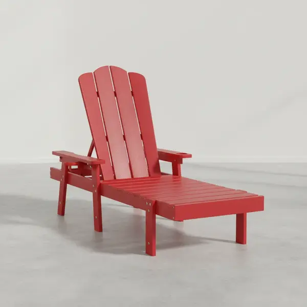 Flash Furniture LE-HMP-070-01-RED-GG