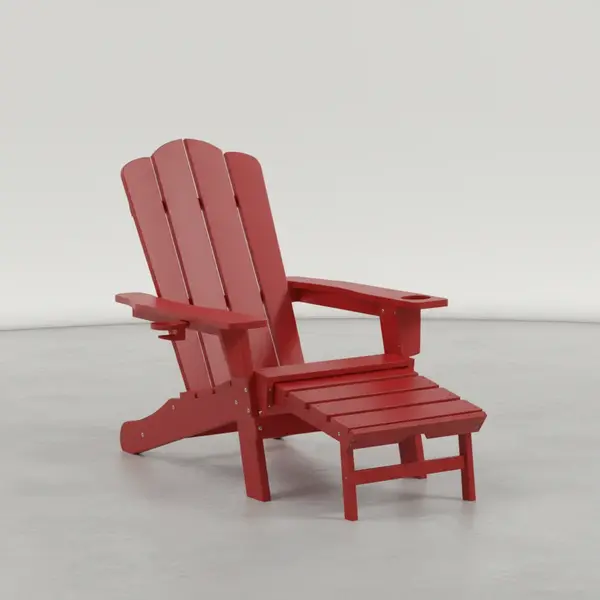 Flash Furniture LE-HMP-1044-110-RD-GG